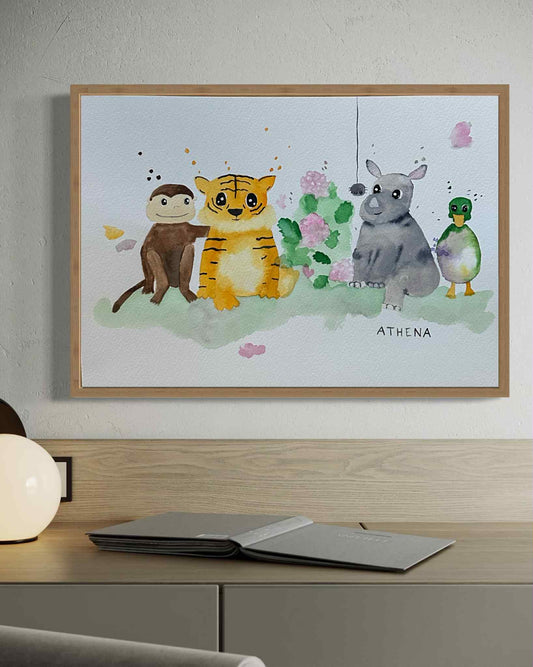 Indret med navnemaleri