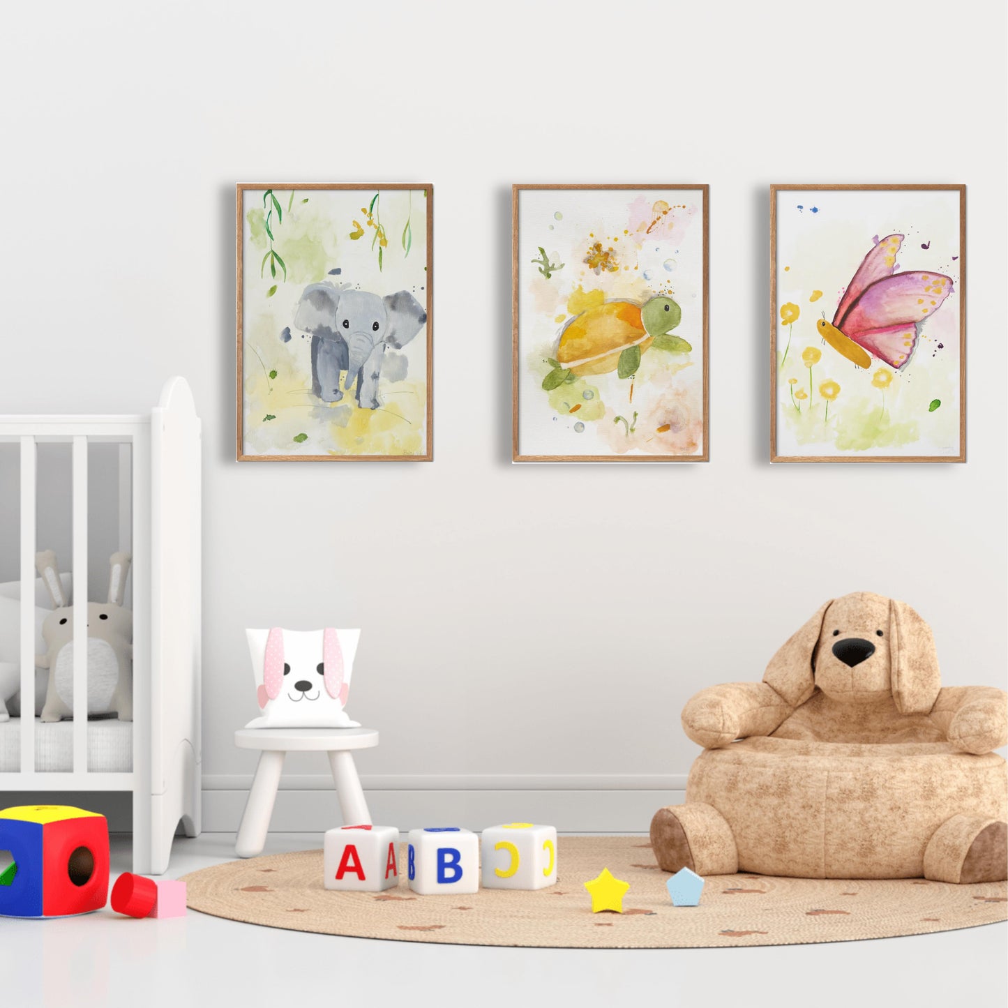 Børne Sommerfugl plakat