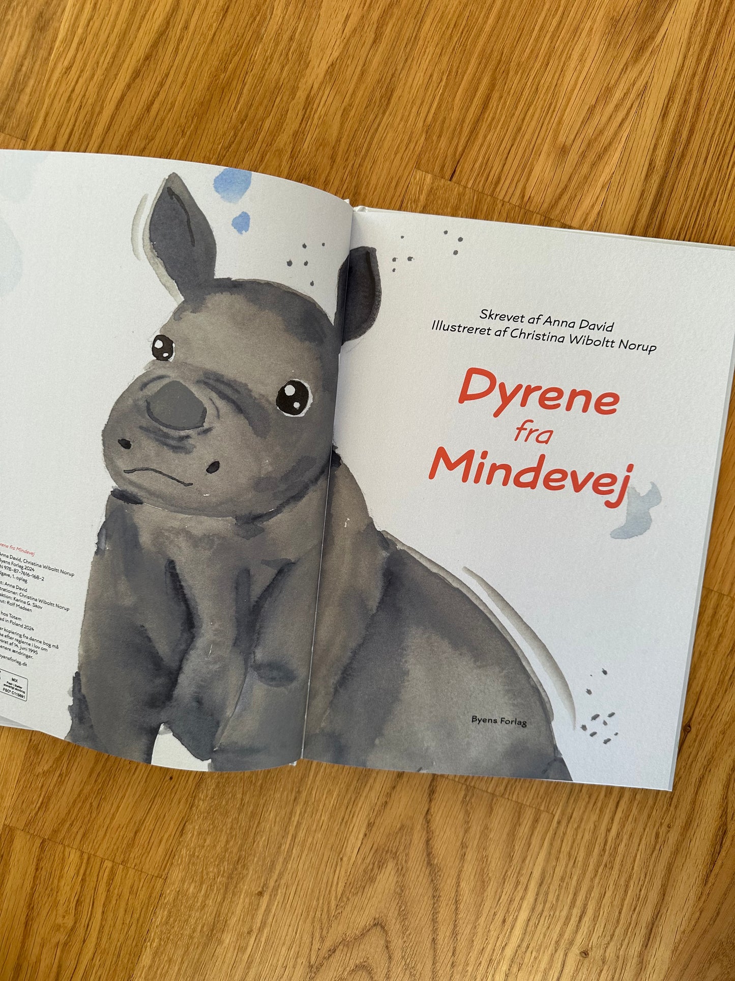 Børnebog: Dyrene fra Mindevej