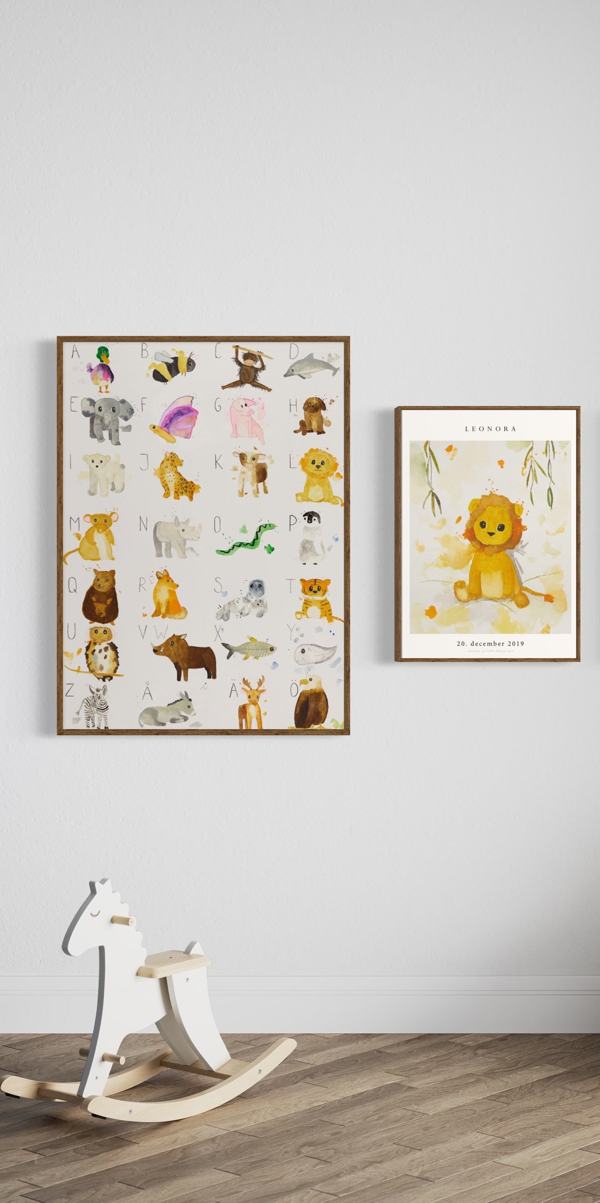 Børne ABC plakat