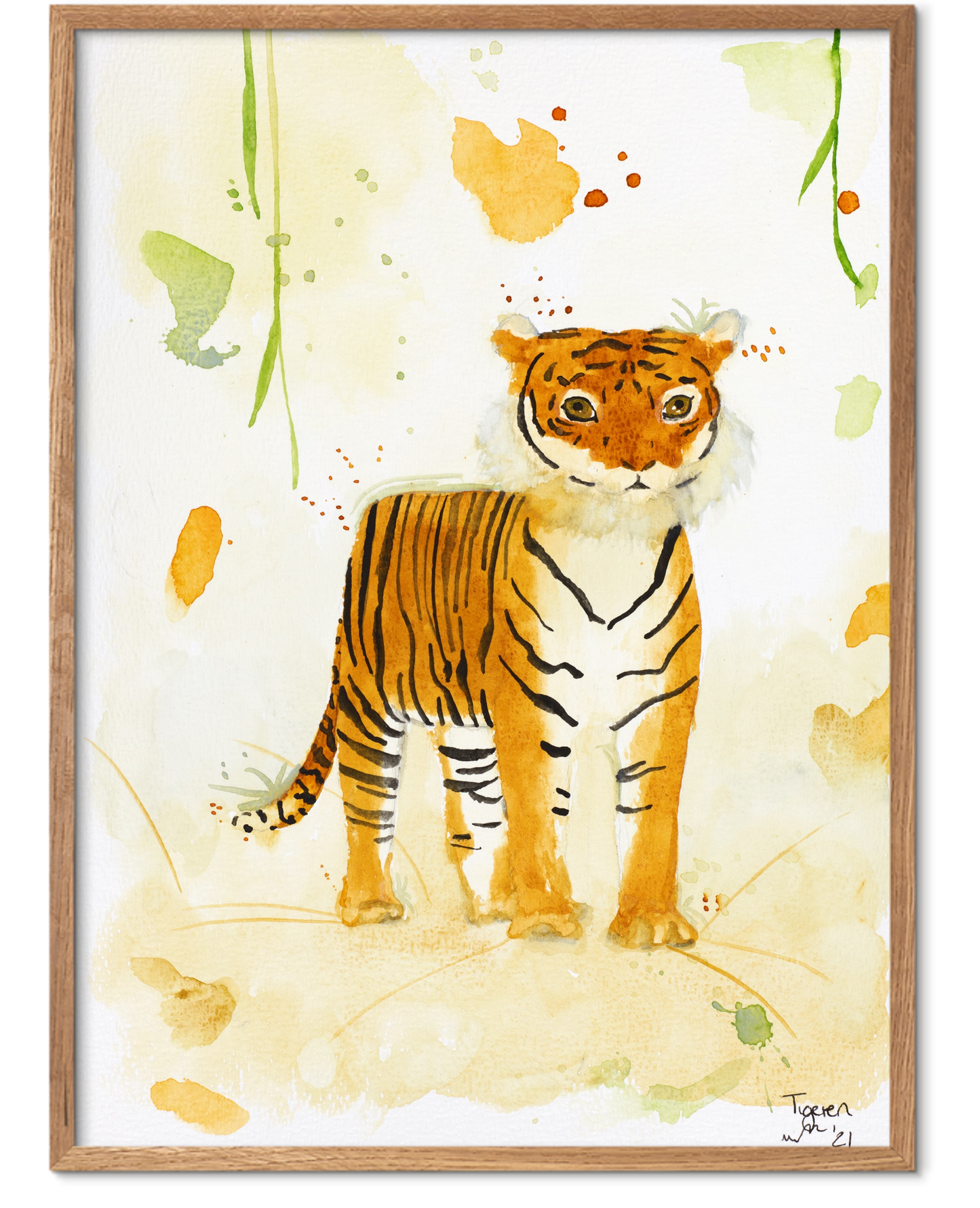 Børne Tiger plakat