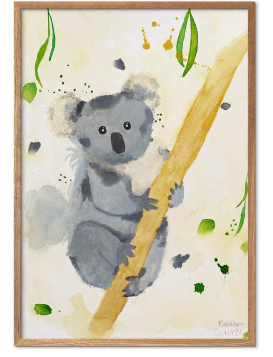 Børne Koala plakat