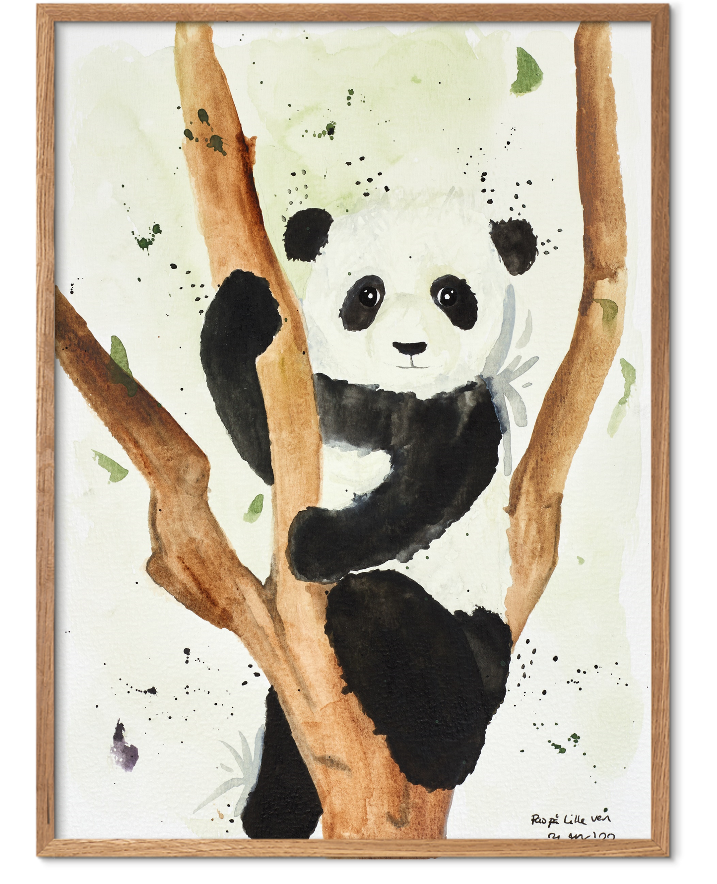Børne Panda plakat