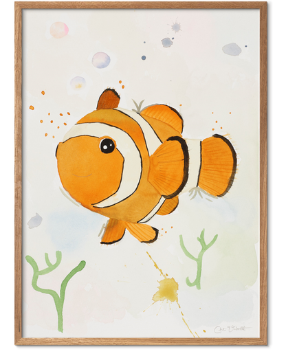 Børne Klovnfisk plakat