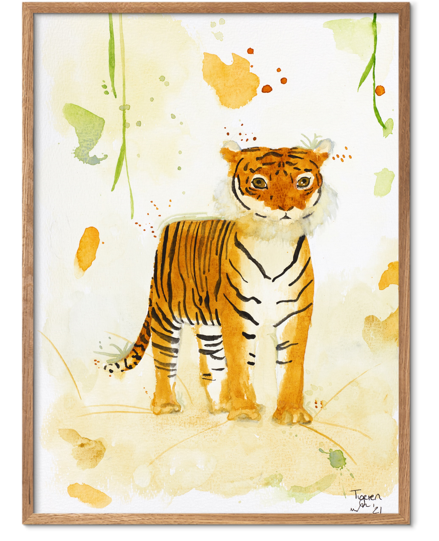 Tiger Poster Barn